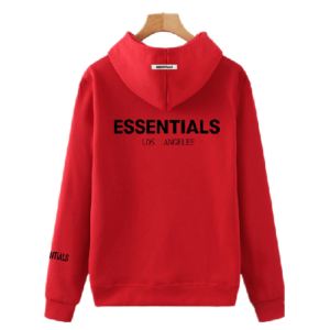 Essentials Los Angeles Hoodie-Red