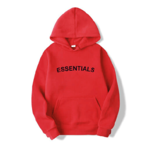Essentials Red Hoodie