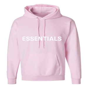 Lite Pink Essentials Hoodie